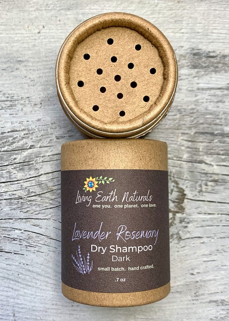 Lavender Rosemary Dry Shampoo Dark .7oz