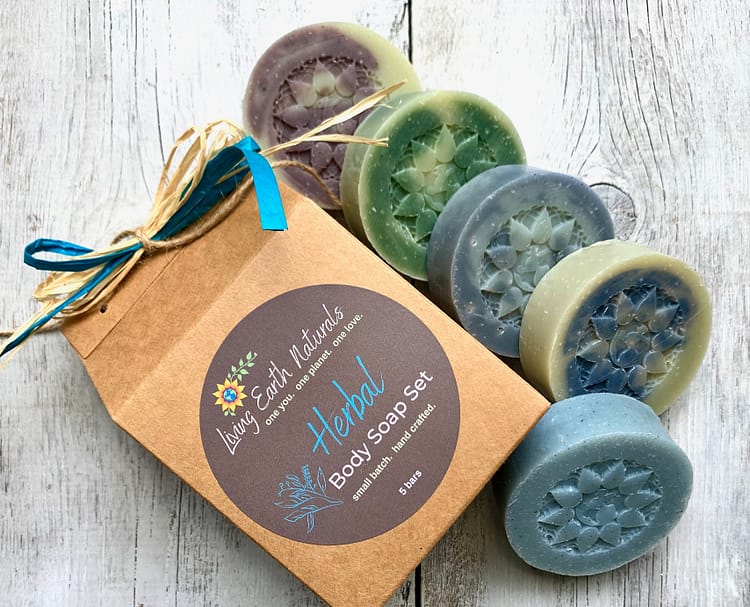 Herbal Body Soap Set