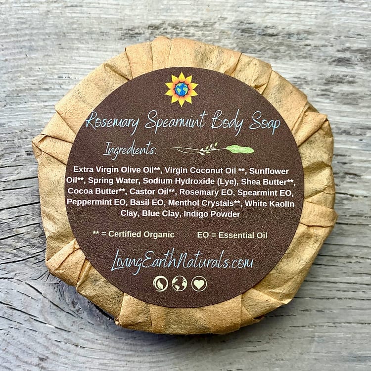 Rosemary Spearmint Body Soap