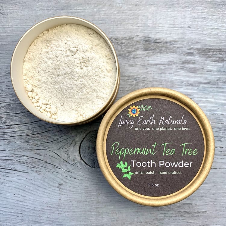 Peppermint Tea Tree Tooth Powder