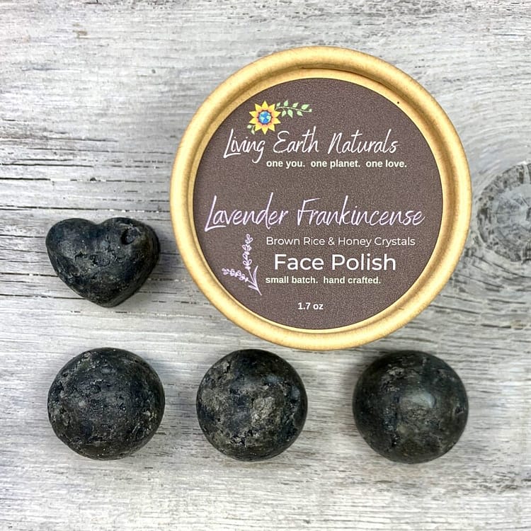 Lavender Frankincense Face Polish